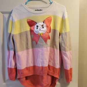 We Love Fine Bee and Puppycat sweater Medium